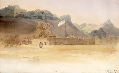 Fort McKenzie at the Mouth of the Marias River
