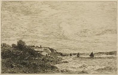 The Seine Before Honfleur