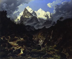 The Wetterhorn, 1830