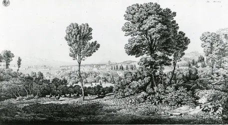 View of Messina and the opposite coast of Calabria