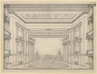 Berlin. Schauspielhaus on Gendarmenmarkt, stage