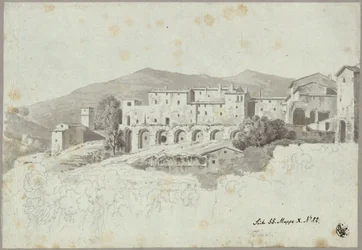 View of the Cryptoporticus Built Over in the Post-Classical Period at Piazza Domenico Tani in Tivoli