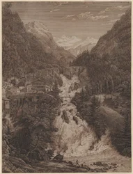 The Waterfall near Wildbad Gastein