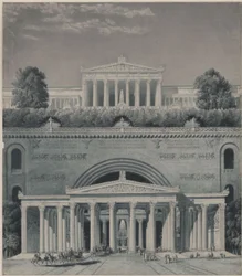 The Residence of a Prince. Castle Entrance