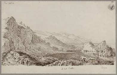 Port of Ulysses at Taormina / Landscape at Taormina