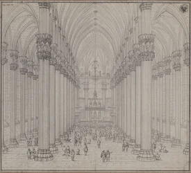 Interior View of Milan Cathedral