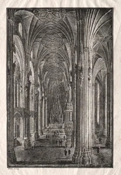 Interior of St. Stephens Cathedral in Vienna