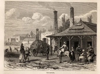 A Sugar Factory from the Riviere du Rempart in Mauritius