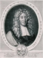 Johann Caspar Kerll (1627-93) (engraved by Monachy)