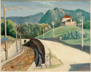 Landscape near Cappella in Graubünden
