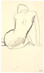Seated model