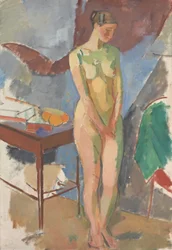 Standing Female Nude