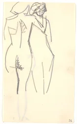 Two Standing Models