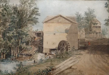Polotnyany Zavod, a Family Estate of the Goncharov Family, 1839