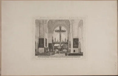 Interior from Lübeck Cathedral