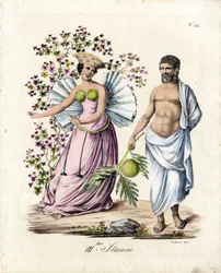 Man and Woman of the VIII Tribe