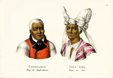 Tammeamea 1st - King Of Hawaii, 1824