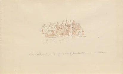 Schloss Lauter between Creutznach and Zweibrücken on the Lauter