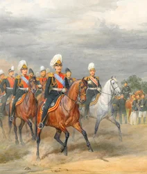 Officers of the Cavalry Mounted Regiment