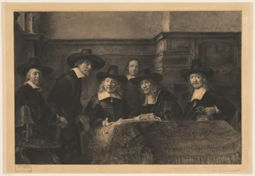 The Syndics, after Rembrandt