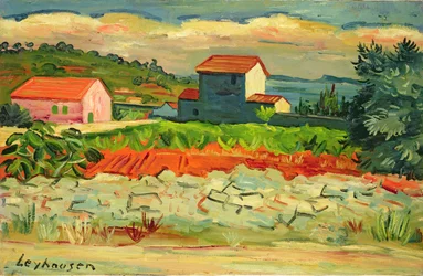 Landscape near Sanary, II