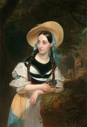 Portrait of the Singer Fanny Tacchinardi Persiani, 1834