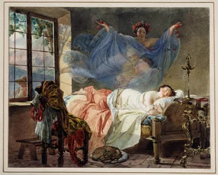 Dreams of a Young Girl at Daybreak
