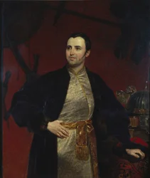 Portrait of Prince Mikhail Andreyevich Obolensky 1805-1873, 1846