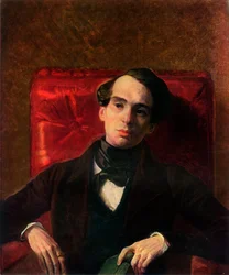 Portrait of the Writer Alexandr Nikolayevich Strugovshchikov
