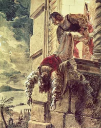 The assassination of Prince Andrew of Hungary at the behest of Queen Joan I of Naples