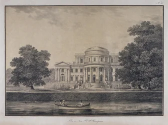 The Yelagin Palace in Saint Petersburg