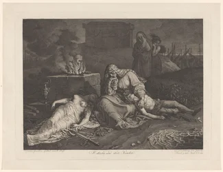 Hecuba Mourning Her Slain Children