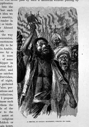 A Dervish in Ecstatic Excitement Piercing his Cheek