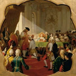 First Promotion to the Military Maria Theresa Order 1758