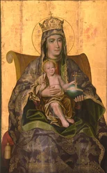 Virgin and Child Enthroned