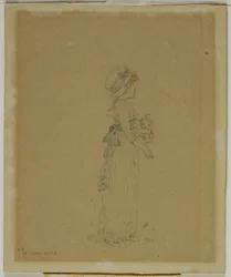 Girl with Cat