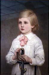 A Half-Length Portrait of Major Sir Guy Colin Cambell, 4th Bt. as a Child