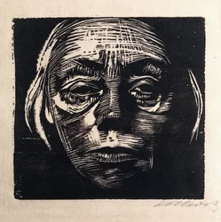 Full-face Self-portrait