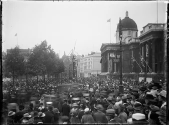Trafalgar Square, St James, City Of Westminster, London, 28/06/1919