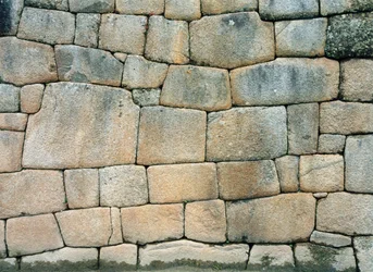 Detail of Stonework from the Inca Settlement