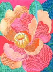 Colorful Tropical Bloom