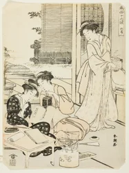 The Sixth Month (Rokugatsu), from the series "Popular Customs of the Twelve Months"