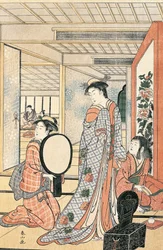 Woman in Front of Mirror