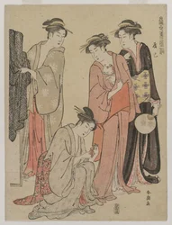 Women of the Tatsumi District, from the series Eastern Customs of the Present Day