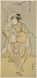 The Actor Segawa Kikunojo III as Osaku in the Play Sayo no Nakayama Hiiki no Tsurigane, Performed at the Nakamura Theater in the Eleventh Month, 1790
