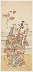 Actor Ichikawa Monnosuke II in an Unidentified Role