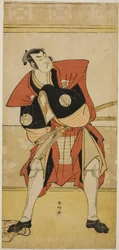 The Actor Sakata Hangoro III as Omi no Kotoda in the Play Haru no Nishiki Date-zome Soga, Performed at the Nakamura Theater in the Second Month, 1790