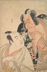 A Daimyo Talking to One of His Retainers, late 18th century