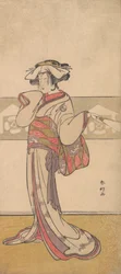 Segawa Kikunojo III in the Role of Oiso no Tora, ca. 1790