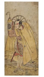 Actor Sanno gawa Ichimatsu in character